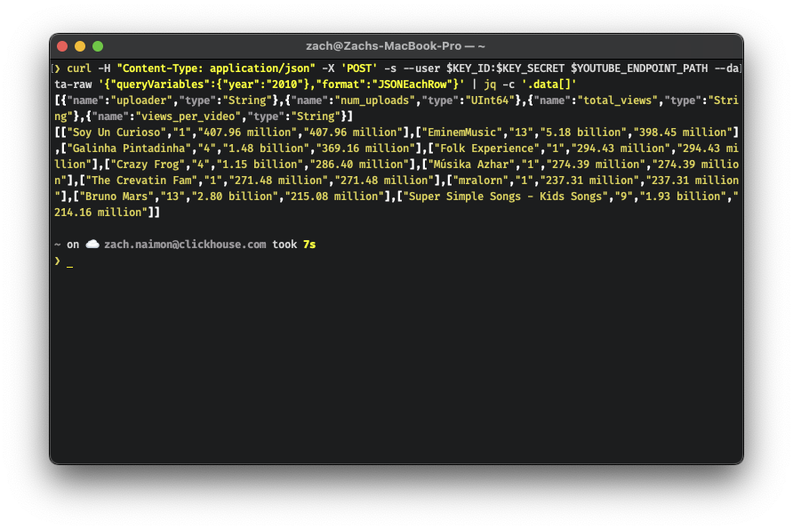 endpoint curl test